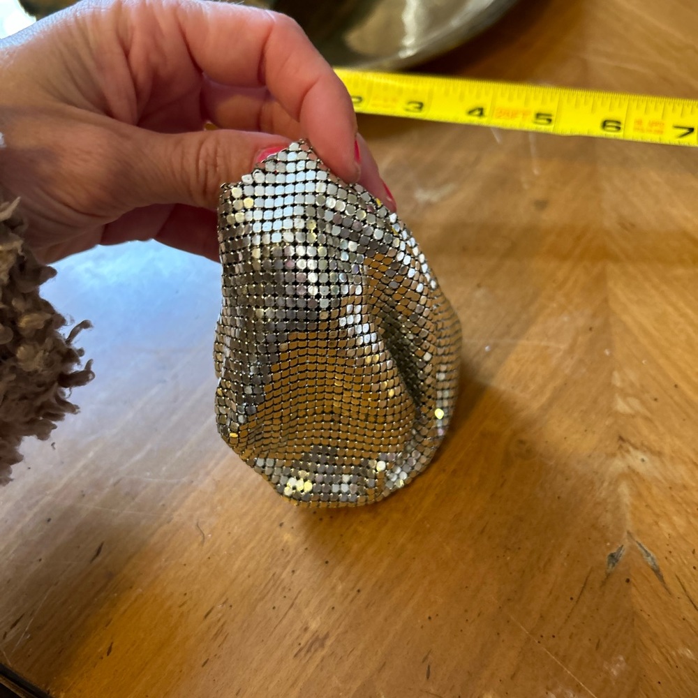 1930s Deco Metal Mesh Bag - Picture 10 of 12